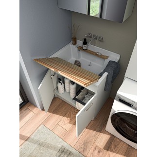 Cabinet Washtub with Laundry Basket - Twist | Colavene