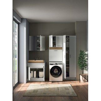 Cabinet Washtub with Laundry Basket - Twist | Colavene