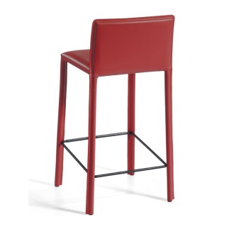Sgabello di Design in Cuoio - Agata | Julia Italia