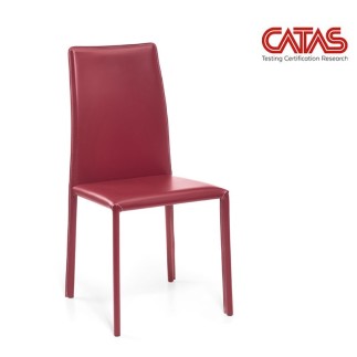 Leather chair with high backrest - Agata | Julia Italia