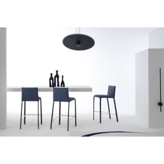 Sgabello in Cuoio Julia - Jenia | Julia Italia