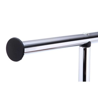 Clothes Rack with Lower Metal Mesh Shelf| Isarreda