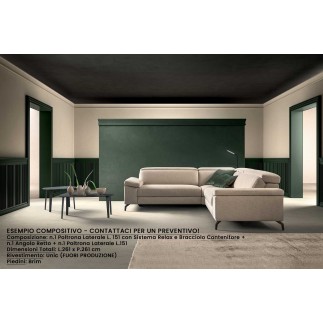 Samoa Sofa with Side Bench - Space Action | Samoa Divani