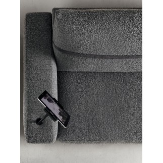 Padded Fabric Sofa - Deep Real BR24 | Samoa Divani