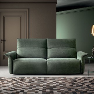 Fabric Linear Sofa - Deep Vibe | Samoa Divani