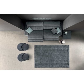 Divano 298 cm con Seduta Estraibile - Space Fly | ISA Project