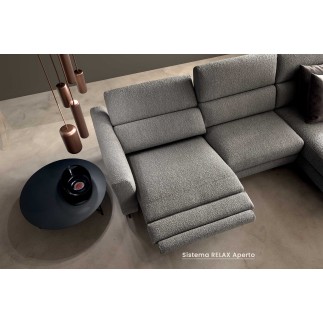 Sofa with Chaise Lounge - Space Spark | Samoa Divani