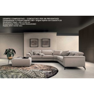 Divano di Design Rivestito - Space Vision | Samoa