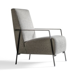 Design Armchair with Armrests - Angy | Samoa Divani
