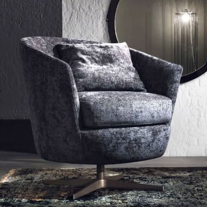 Cockpit Armchair for Living Room - Moon Small | Samoa Divani