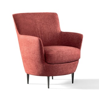Poltrona Comoda di Design con Braccioli - Moon | Samoa Divani