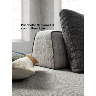 Design Sofa with Peninsula - Jest N°4 | Samoa Divani