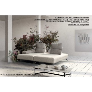 Divano Minimal di Design - Jest Special N°4 | Samoa Divani