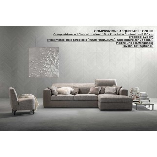 Sofa with Storage Bench - Zippy
