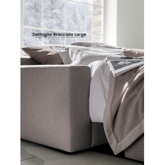 Divano Letto in Tessuto Sfoderabile - Move&Twist Large | Samoa Divani