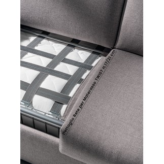 Divano Letto in Tessuto Sfoderabile - Move&Twist Large | Samoa Divani