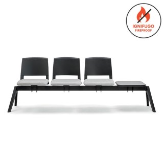 Panca su Trave Con Seduta Imbottita - Clio Cover Bench | Nahu