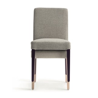 Stackable Wooden Restaurant Chair with Cushion Seat - Miss