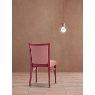Design Chair in Fabric with Cushion Seat - Moma Soft | Palma