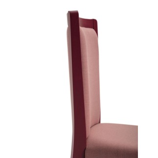 Design Chair in Fabric with Cushion Seat - Moma Soft | Palma