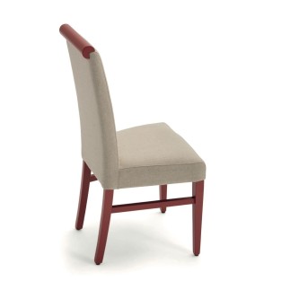 Wooden Chair with High Back and Padded Seat - Lady New | Palma