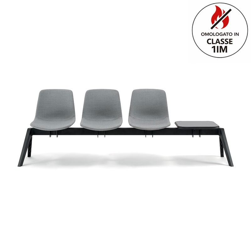 Seduta Imbottita su Trave per Sala d'Attesa - Java Soft Bench | Nahu