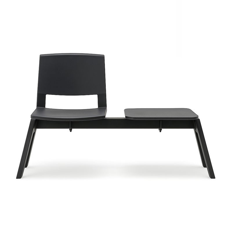 Seduta su Trave Con o Senza Tavolino - Clio Plastic Bench | Nahu
