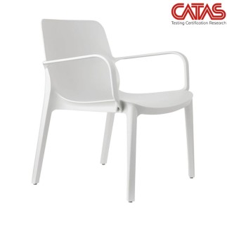 Modern Armchair with Armrests - Ginevra Lounge | Scab