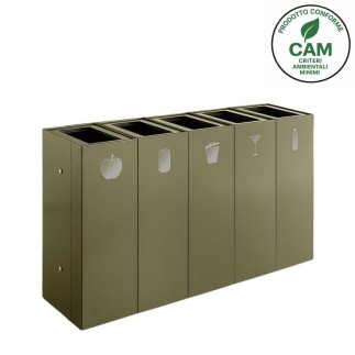 Cestino Portarifiuti Modulare da Interno - Maximo Modular | Caimi