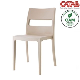 Sedia in Plastica Riciclata Scab - Sai Go Green | Scab