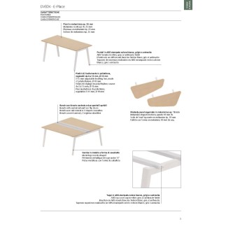 Scrivania Singola Conforme ai CAM - E-Place | DVO