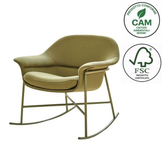 Rocking Armchair for Waiting Room - Ismo | IsaProject