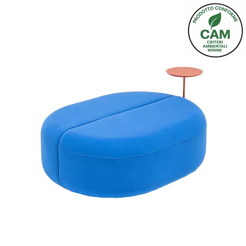 Padded Pouf for Common Areas - Artiko | IsaProject