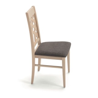 Design Wood Chair with Cushion Seat - Carmen | Palma