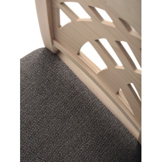 Design Wood Chair with Cushion Seat - Carmen | Palma