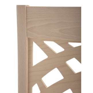 Sedia in Legno di Design con Seduta Imbottita - Carmen | Palma