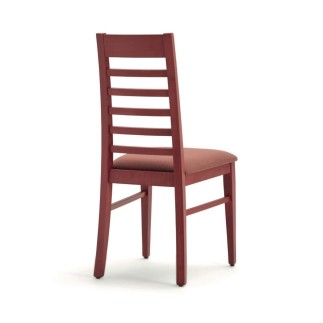 Wooden Restaurant Chair with Cushion Seat - Corinne | Palma