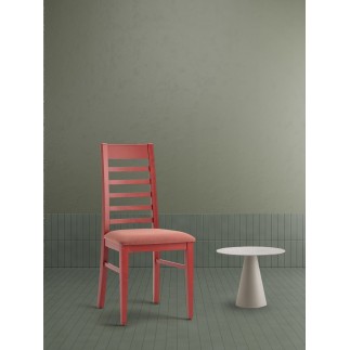 Wooden Restaurant Chair with Cushion Seat - Corinne | Palma