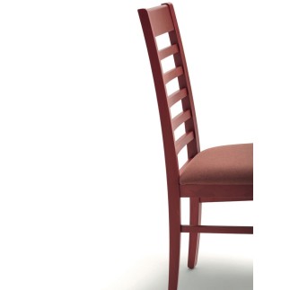 Wooden Restaurant Chair with Cushion Seat - Corinne | Palma