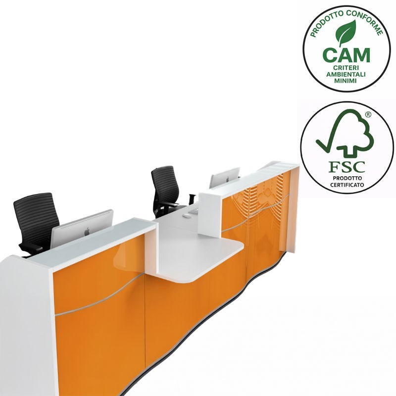 Banco Reception - Wave | Mobili Ufficio | ISA Project