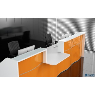 Banco reception con desk - Wave