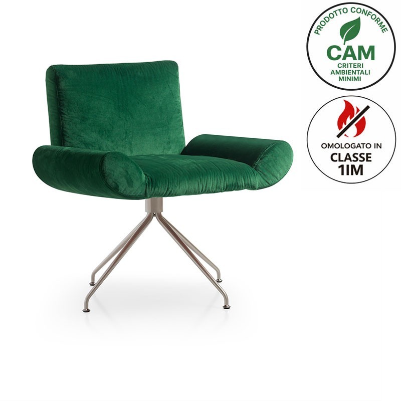 Swivel Armchair Design - Geneva | Quinti