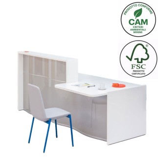 Reception Desk - Wave | Office Furniture | ISA Project
