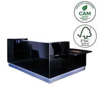 Reception Desk - Line | Office Furniture | ISA Project