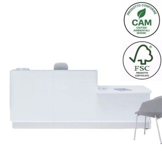 Bancone Reception - Linea | Arredo Ufficio | ISA Project