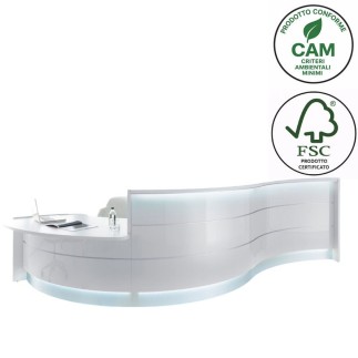 Reception Desk - Valde | Office Furniture Online | ISA Project
