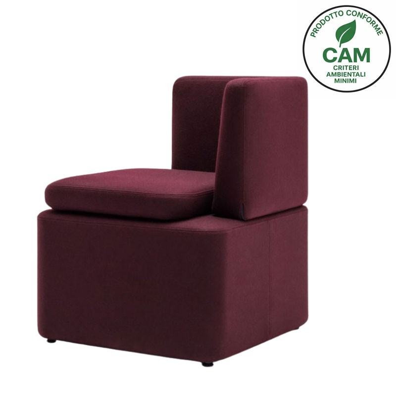 Modular waiting room armchair - Kaiva | ISA Project