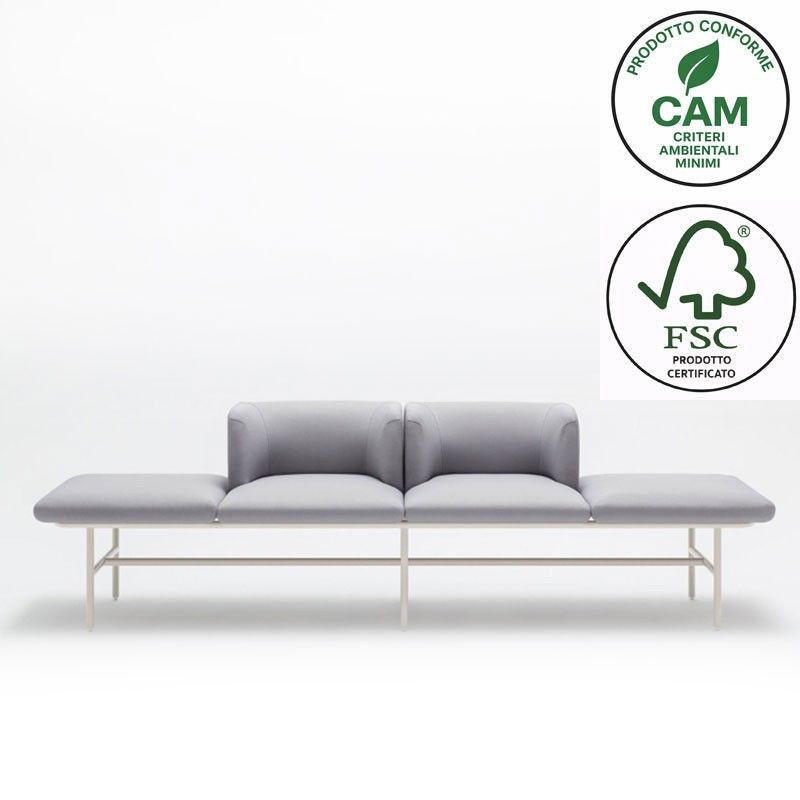 Seduta modulare sala attesa - Agora | Isa Project