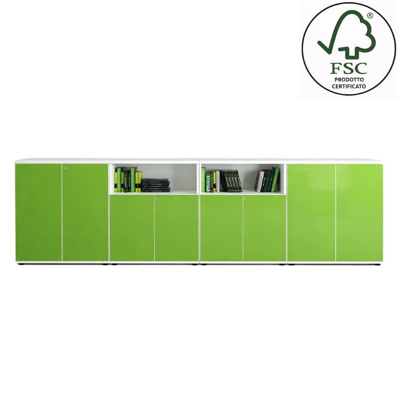 Mobile Contenitore Basso - Gloss | Arredo per Ufficio | ISA Project