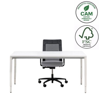 MDD Desk with Manual Adjustable Height - Ogi Y | MDD